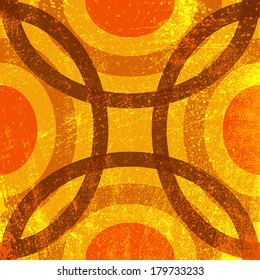 Abstract Grunge Symbol, grunge effect can be cleaned easily. EPS10 vector.