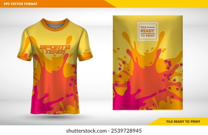 abstrato grunge t shirt mockup esporte jersey design para futebol futebol, corridas, e esportes, corrida de design kit