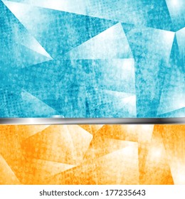 Abstract grunge tech vector design