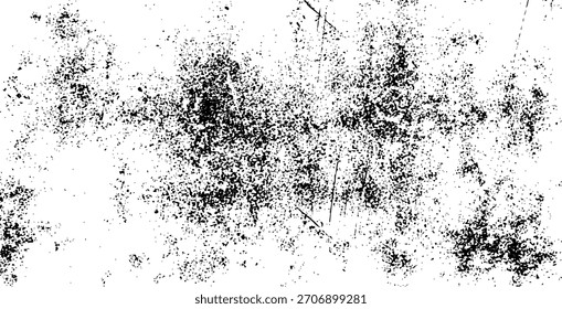 Fondo Abstractas de la textura del grunge con la superposición angustiada negra y el espacio vacío blanco para el Vector del diseño