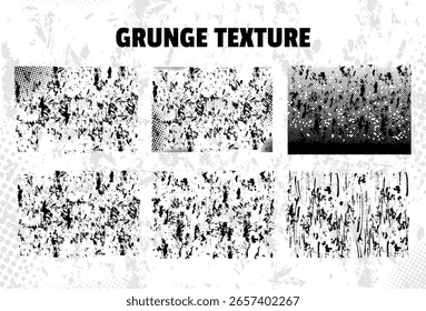 colección de fondo de textura de grunge abstracto