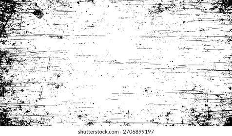 Fondo Abstractas de la textura del grunge con la superposición negra angustiada y el espacio vacío blanco para el Vector de la copia