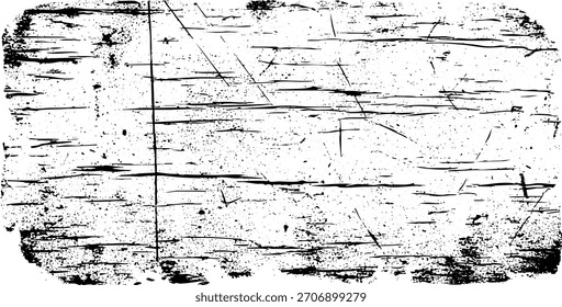 Fondo Abstractas de la textura del grunge con las líneas Horizontales angustiadas y los rasguños, Vector