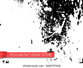 Abstract grunge texture background. Easy to use. Change color in one click. Template for your design works. Vector illustration.