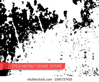 Abstract grunge texture background. Easy to use. Change color in one click. Template for your design works. Vector illustration.
