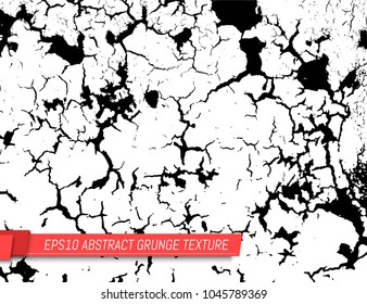 Abstract grunge texture background. Easy to use. Color change in one click. Template for your design works. Vector illustration.