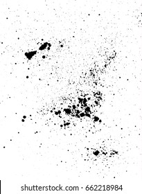 Abstract Grunge Texture Background with Splatter Effect Vector Illustration