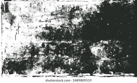 Grunge blanco y negro. Textura superpuesta de socorro. Abstractas polvo superficial y áspero concepto de fondo de la pared sucia. Desgastado, desgarrado, efecto meteorológico. Ilustración vectorial, EPS 10.