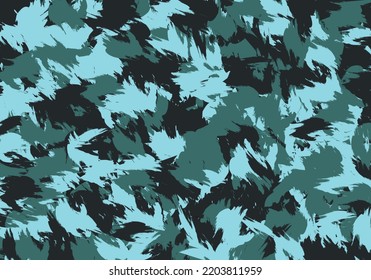 Abstract grunge texture black, blue and green background, vector