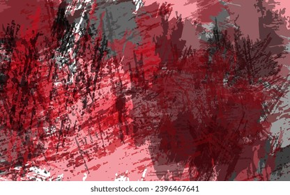 Abstrakte farbige Grunge-Textur, schwarz-roter Hintergrund
