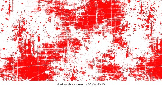 Textura grunge abstrata fundo preto e vermelho vintage textura grunge Old vintage angustiado vermelho papel textura. Rachadura de concreto, arranhões na parede 