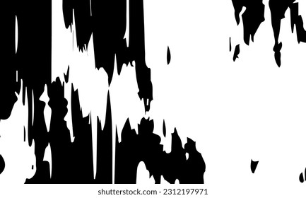 Textura de grueso abstracto. Fondo vector negro.