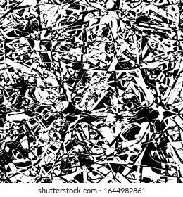 Textura gruesa en blanco y negro