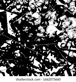 Abstract grunge texture black and white