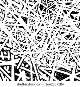 Textura gruesa en blanco y negro