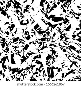 Abstract grunge texture black and white