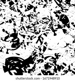 Abstract grunge texture black and white