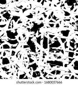 Abstract grunge texture black and white