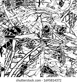 Textura gruesa en blanco y negro