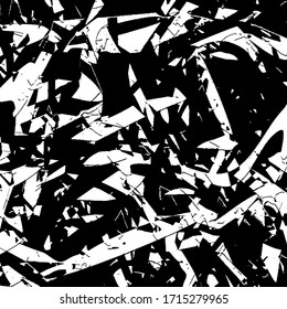 Abstract grunge texture black and white