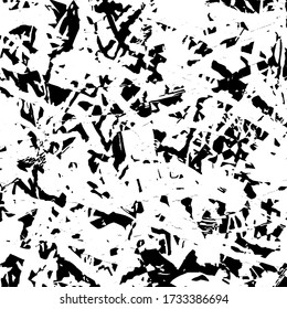 Textura gruesa abstracta en blanco y negro