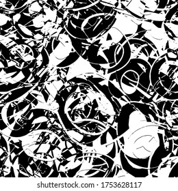 Abstract grunge texture black and white