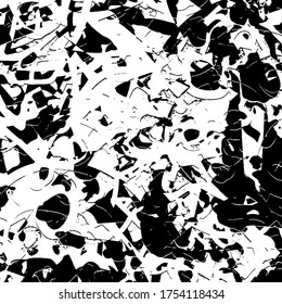 Abstract grunge texture black and white
