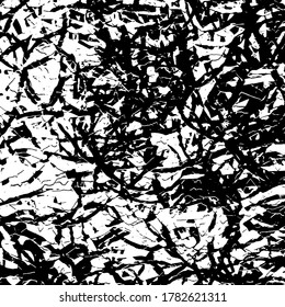 Abstract grunge texture black and white