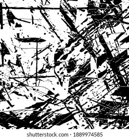 Abstract grunge texture black and white
