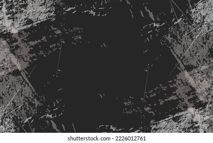 Abstract grunge texture black and white background