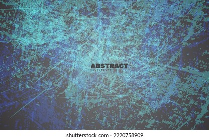 Abstract grunge texture blue background vector