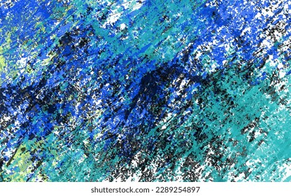 Grunge abstracto textura color azul vector de fondo