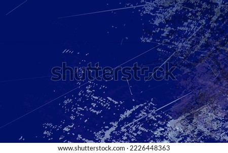 Abstract grunge texture blue and white color background vector
