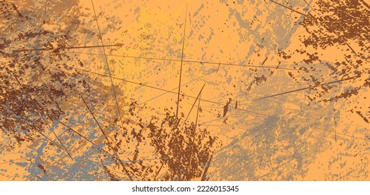 Abstract grunge texture brown color background vector