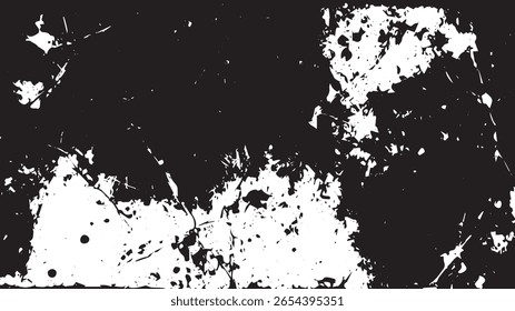 Textura Abstractas del grunge con salpicaduras de tinta caótica y manchas de pintura