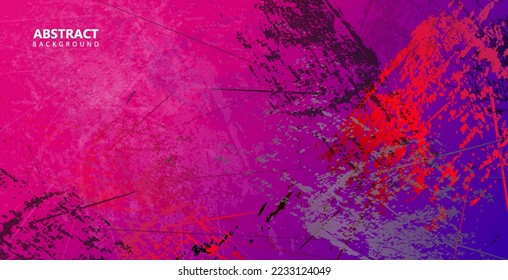 Abstract grunge texture colorful background vector