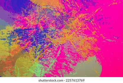 Abstract grunge texture colorful background vector