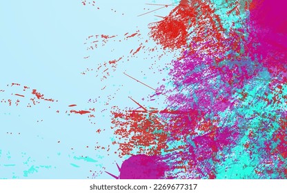 Abstract grunge texture colorful background vector