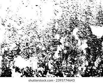 Abstraktes Grunge-Design auf weißem Hintergrund. Dirte Textur