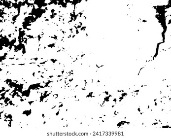 Diseño de textura gruesa abstracta sobre fondo blanco