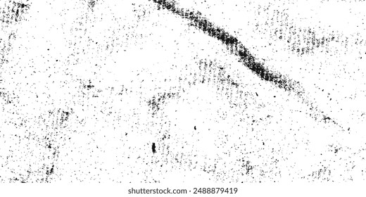 Abstract grunge texture design on a white background. Dirt texture for the background with stain and blood drop effect. Abstract grunge black and white distressed texture background.