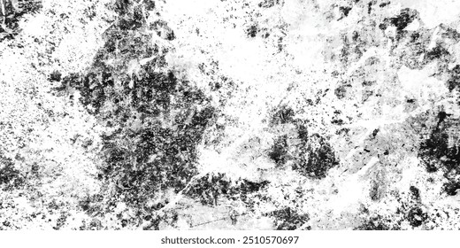 Abstract grunge texture design on a white background. Dirt texture for the background with stain and blood drop effect. Abstract grunge black and white distressed texture background.