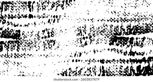 Abstract grunge texture design on a white background. Dirt texture for the background with stain and blood drop effect. Distressed texture background with black and white colors.