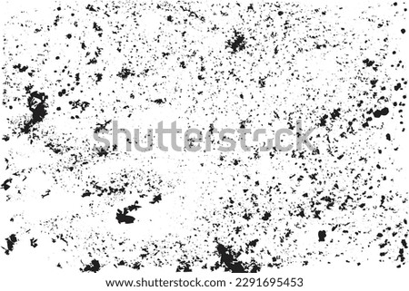 Abstract grunge texture design on a white background. Dirt texture for the background with stain and blood drop effect. Distressed texture background with black and white colors. Abstract dust texture