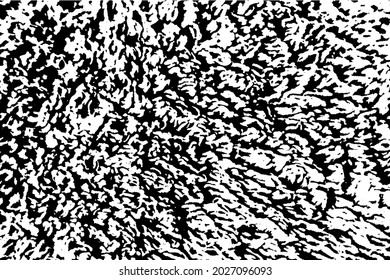 Abstract grunge texture. Distress pattern. Background for overlay effect. Grunge brush for vintage design prints. Rough old backdrop. Gradation dirty splatter. Grungy black and white texture. Vector 