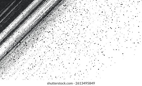 Abstract grunge texture. dust particle and dust grain on white background. distressed black grain texture. Horizontal Distress Overlay Texture. Distress overlay vector textures.	