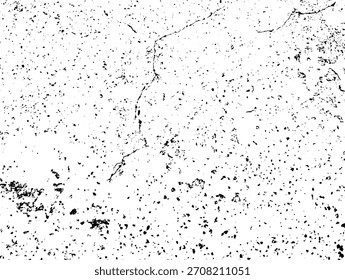 Efecto de textura grunge Abstractas, rasguño y grano de partículas de polvo sobre fondo blanco. Vector de textura urbana grunge. Fondo grunge de blanco y negro. pared de hormigón blanco.