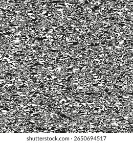 Textura grunge abstrata. Fundo de ruído brilhante. Padrão áspero salpicado. Ilustração monocromática.