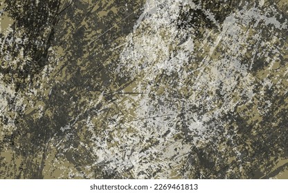 Abstract grunge texture green and black background vector