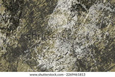 Abstract grunge texture green and black background vector